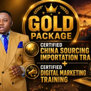 Gold Package (Chaina Importation + Digital Marketing)